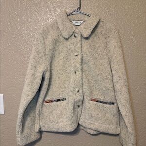 Orvis Women's Cream Fleece Jacket